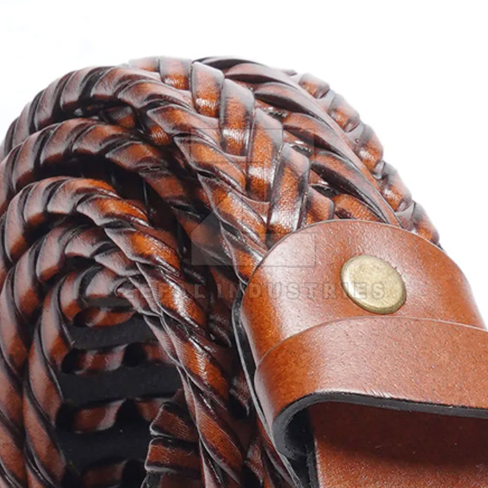 Cow-Hide Leather Belt — Zefal Industries product photograph 3 of 6
