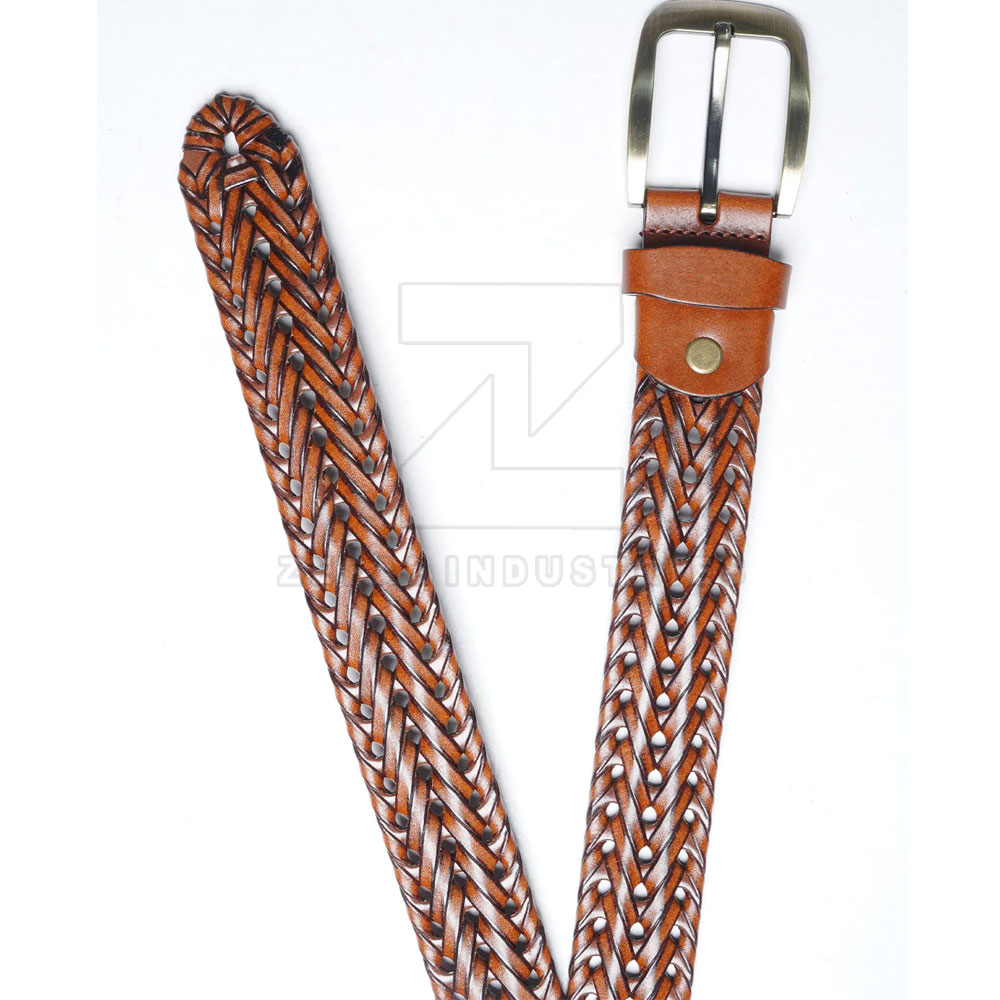 Cow-Hide Leather Belt — Zefal Industries product photograph 5 of 6
