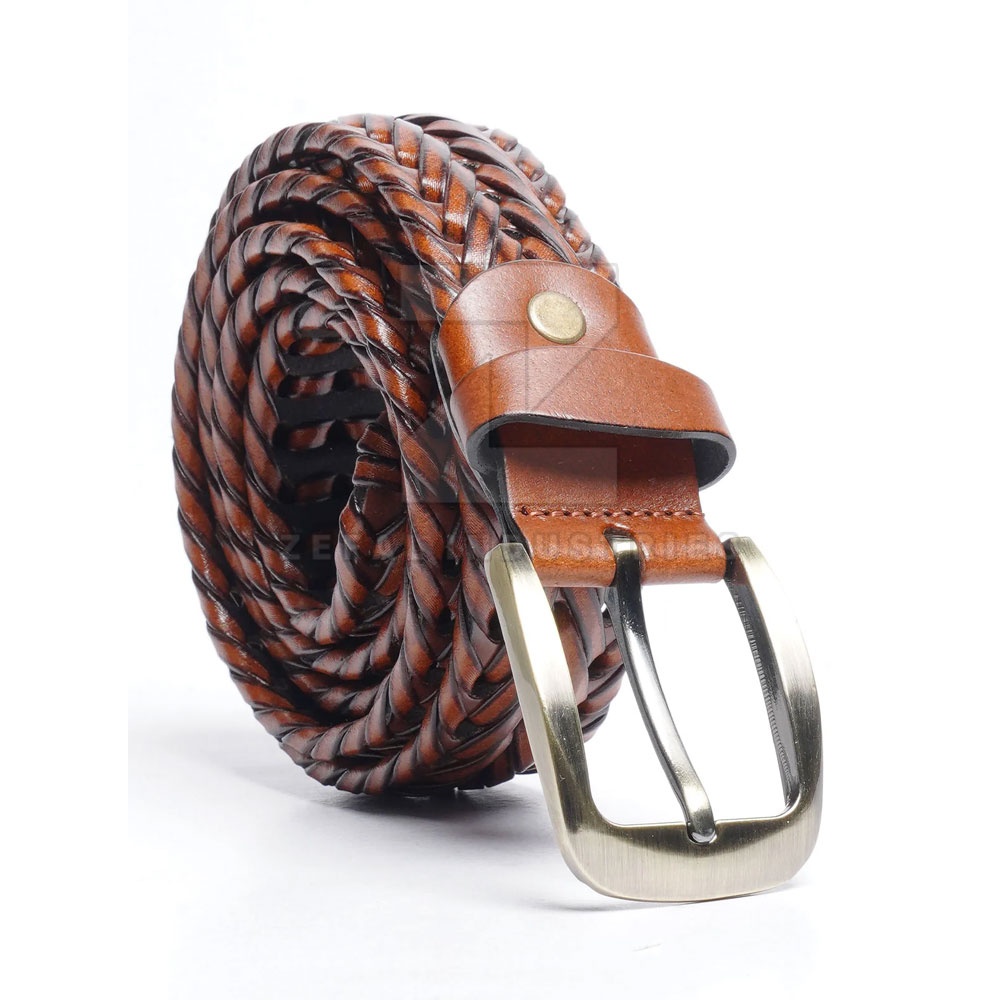 Zefal cow hide leather belt