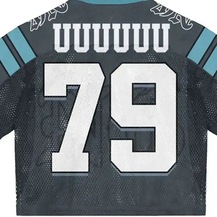 Professional American Football Jersey for Men Customizable Team Brand Name Anti-Bacterial 100% Polyester Comfortable Quick Dry — Zefal Industries product photograph 2 of 6