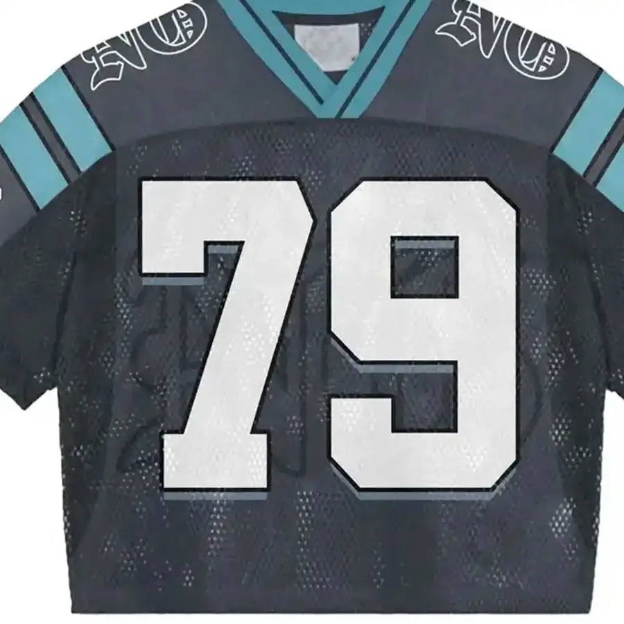 Professional American Football Jersey for Men Customizable Team Brand Name Anti-Bacterial 100% Polyester Comfortable Quick Dry — Zefal Industries product photograph 3 of 6