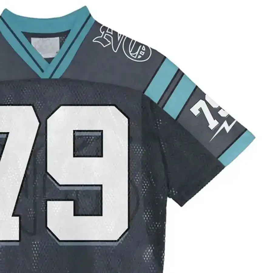 Professional American Football Jersey for Men Customizable Team Brand Name Anti-Bacterial 100% Polyester Comfortable Quick Dry — Zefal Industries product photograph 6 of 6