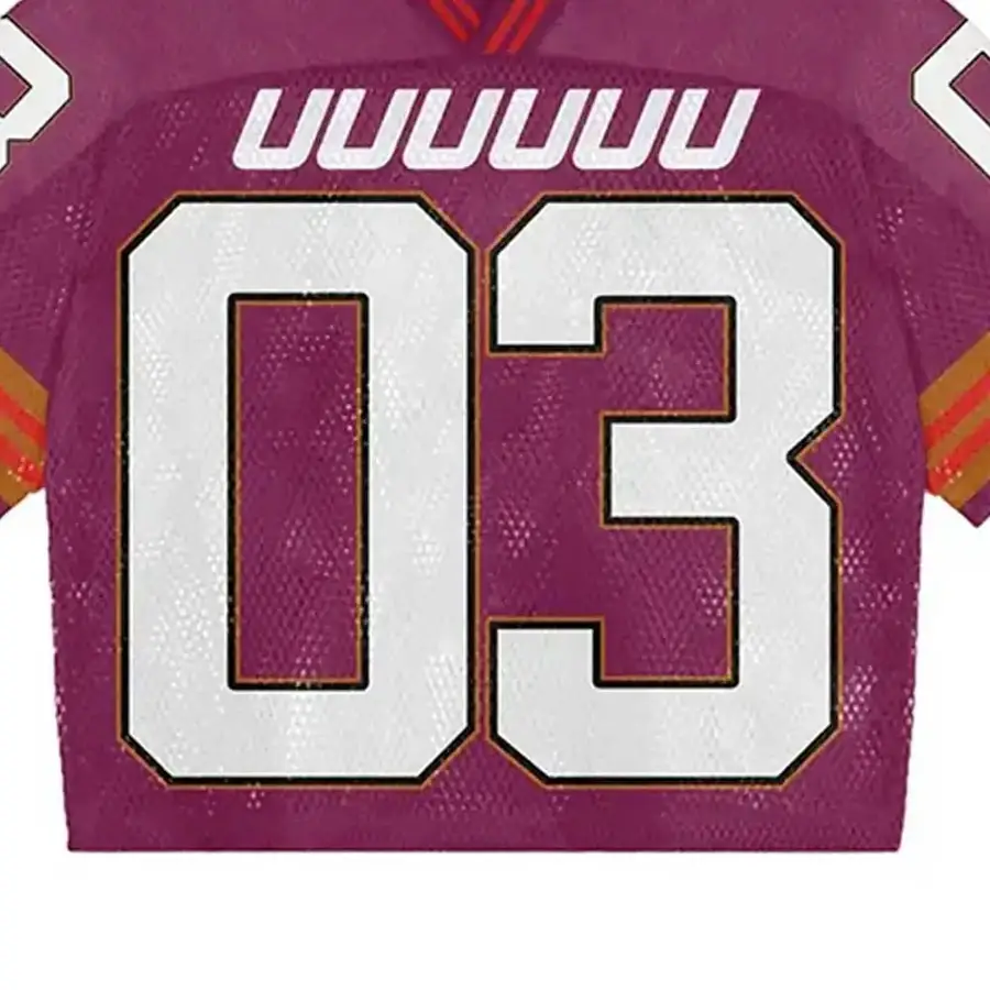 New Arrival Custom Made 100% Polyester Anti-Bacterial Winter Uniform with Tackle Twill Player Name and Numbering — Zefal Industries product photograph 5 of 6