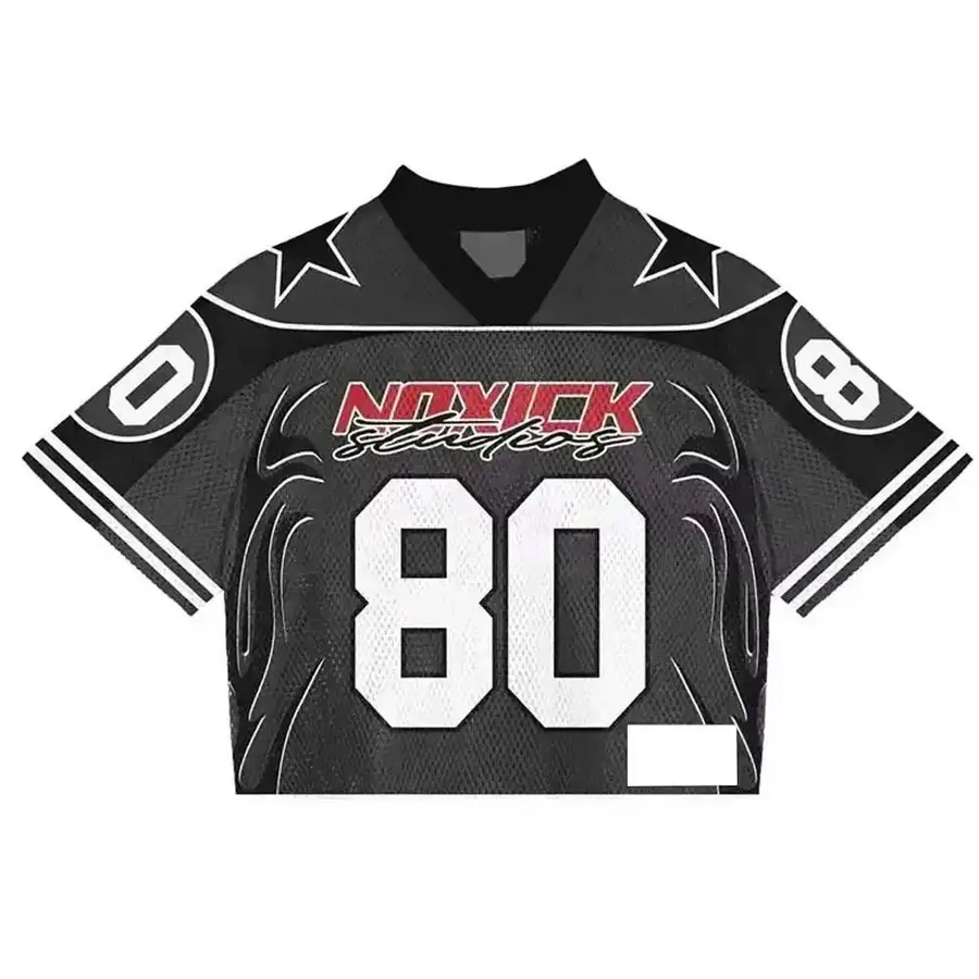 Promotion Winter Breathable Polyester Sports Apparel Full Sleeve Plus Size Men's Regular Fit American Football Jersey Front — Zefal Industries product photograph 2 of 6
