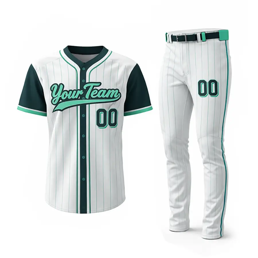 Men's Women's Winter Los Angeles Jersey Shirts Custom Wear Stitched Embroidered Front Logos Anti-Bacterial Blue Full Sleeve 100% — Zefal Industries product photograph 2 of 6