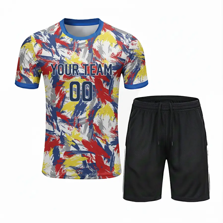 Customized Digital Print Anti-Bacterial 100% Polyester Winter Sports Wear Quick Dry Breathable for Men — real Zefal Industries product photograph