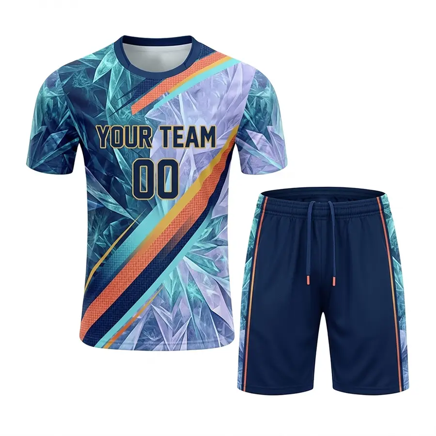 Customized Men Adults Tennis Jersey High Quality 100% Polyester Anti-Bacterial Customize Design Color Customized Team Brand Name — Zefal Industries product photograph 1 of 6