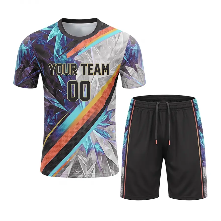 Customized Men Adults Tennis Jersey High Quality 100% Polyester Anti-Bacterial Customize Design Color Customized Team Brand Name — Zefal Industries product photograph 6 of 6