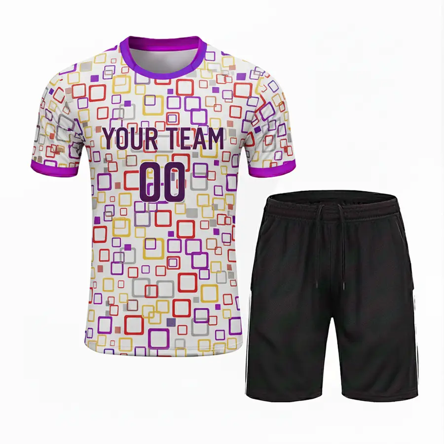 High Quality Custom Unisex Table Tennis Wear Breathable Short Sublimated Printing Eco-Friendly Anti-Bacterial 100% Adults — Zefal Industries product photograph 4 of 6