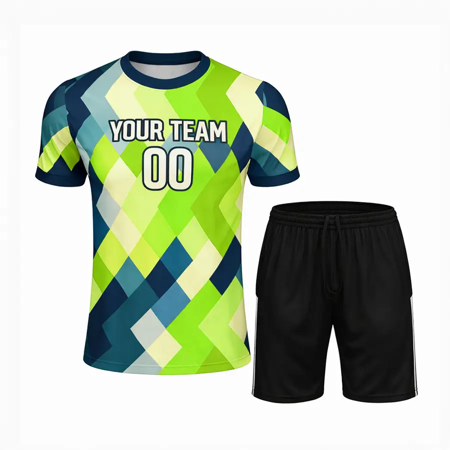 Comfortable Sportswear Men's Tennis Team Digital Print 100% Polyester Anti-Bacterial Custom Team Brand New Arrival — Zefal Industries product photograph 3 of 6