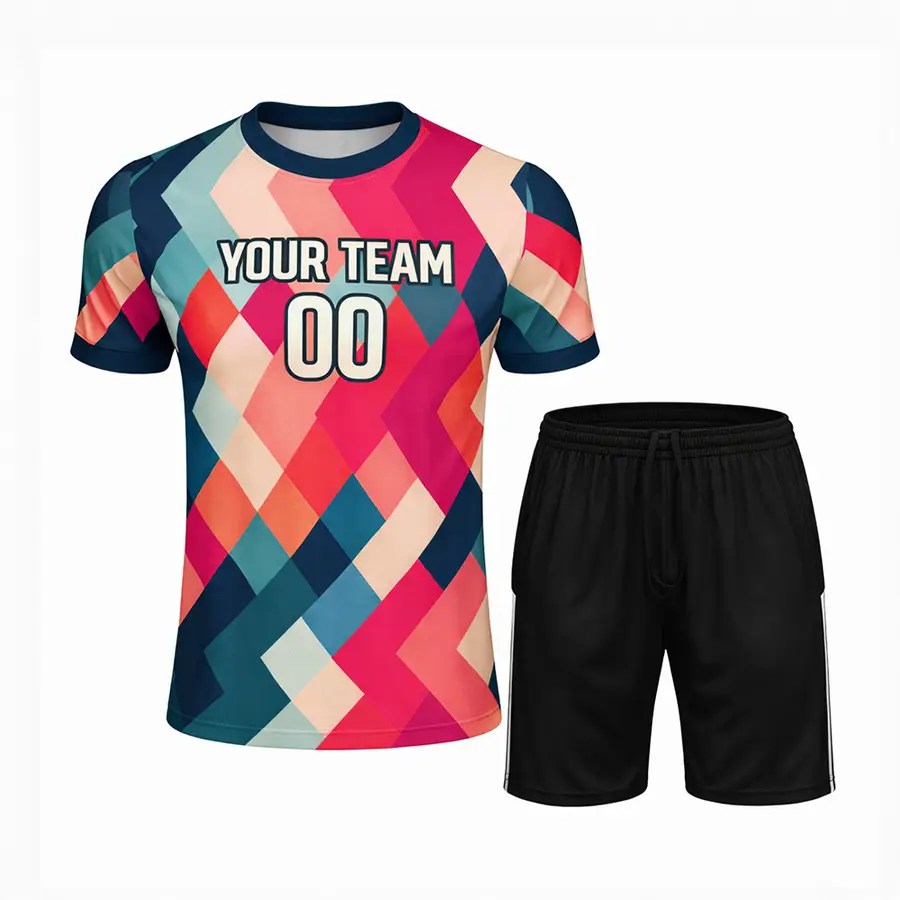 Comfortable Sportswear Men's Tennis Team Digital Print 100% Polyester Anti-Bacterial Custom Team Brand New Arrival — Zefal Industries product photograph 6 of 6