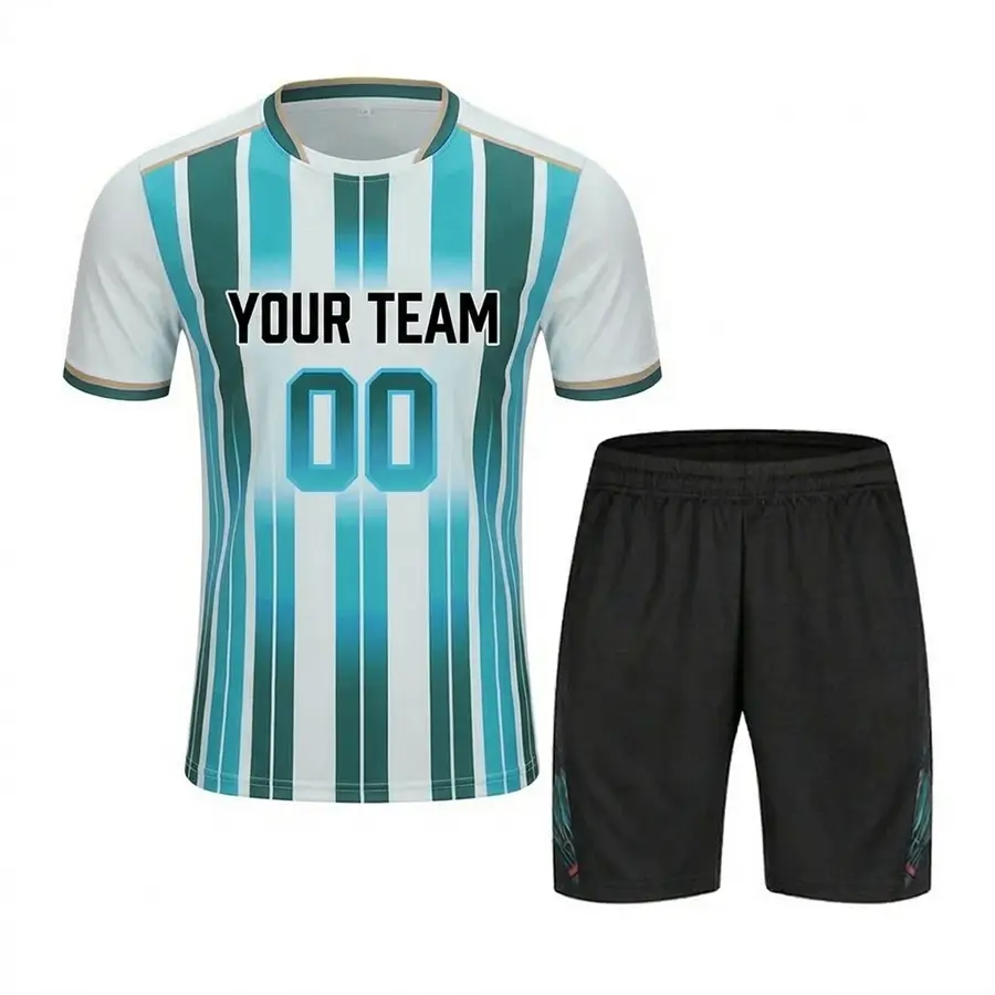 Men's Customizable Sports Tennis Suit Breathable for Shirts Shorts Sets 100% Polyester Anti-Bacterial Winter Custom Brand Name — Zefal Industries product photograph 2 of 6