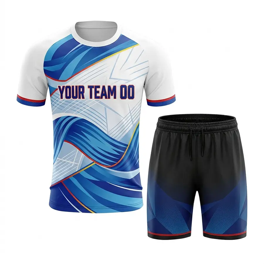 High Quality Custom Men's Adults Breathable 100% Polyester Anti-Bacterial Winter Wear Tennis Clothing Digital Print Custom — Zefal Industries product photograph 4 of 6