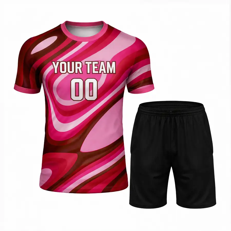 Custom Adults Sports Men Table Tennis T-Shirts Shorts Sublimated Polyester Breathable Anti-Bacterial Winter Wear Custom Brand — Zefal Industries product photograph 6 of 6