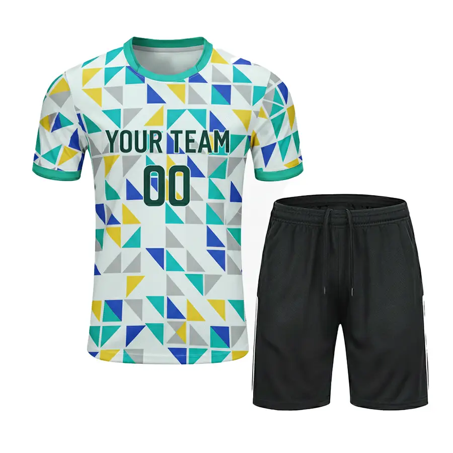 Customized Digital Print Anti-Bacterial Winter Men Clothing Quick Dry Breathable Tennis Shirt Sets — Zefal Industries product photograph 5 of 6