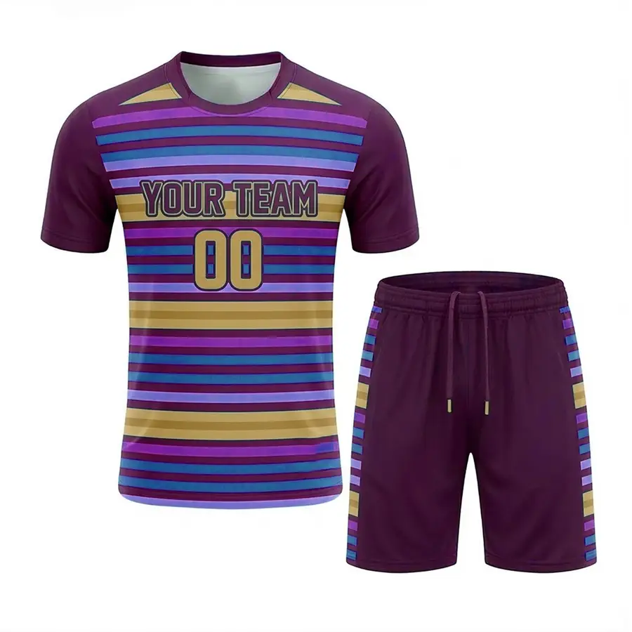 Men's Customizable Anti-Bacterial 100% Polyester T-Strap Full Sleeve Regular Fit Sports Shirts Custom Team Brand Digital Print — Zefal Industries product photograph 2 of 6