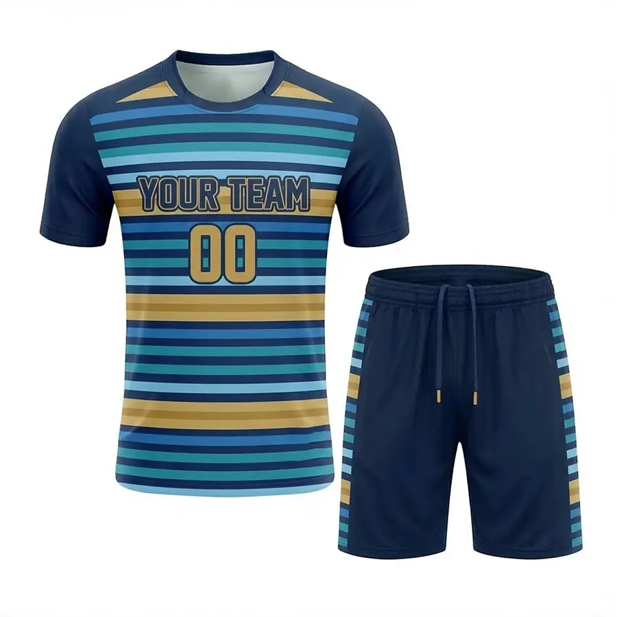 Men's Customizable Anti-Bacterial 100% Polyester T-Strap Full Sleeve Regular Fit Sports Shirts Custom Team Brand Digital Print — Zefal Industries product photograph 4 of 6