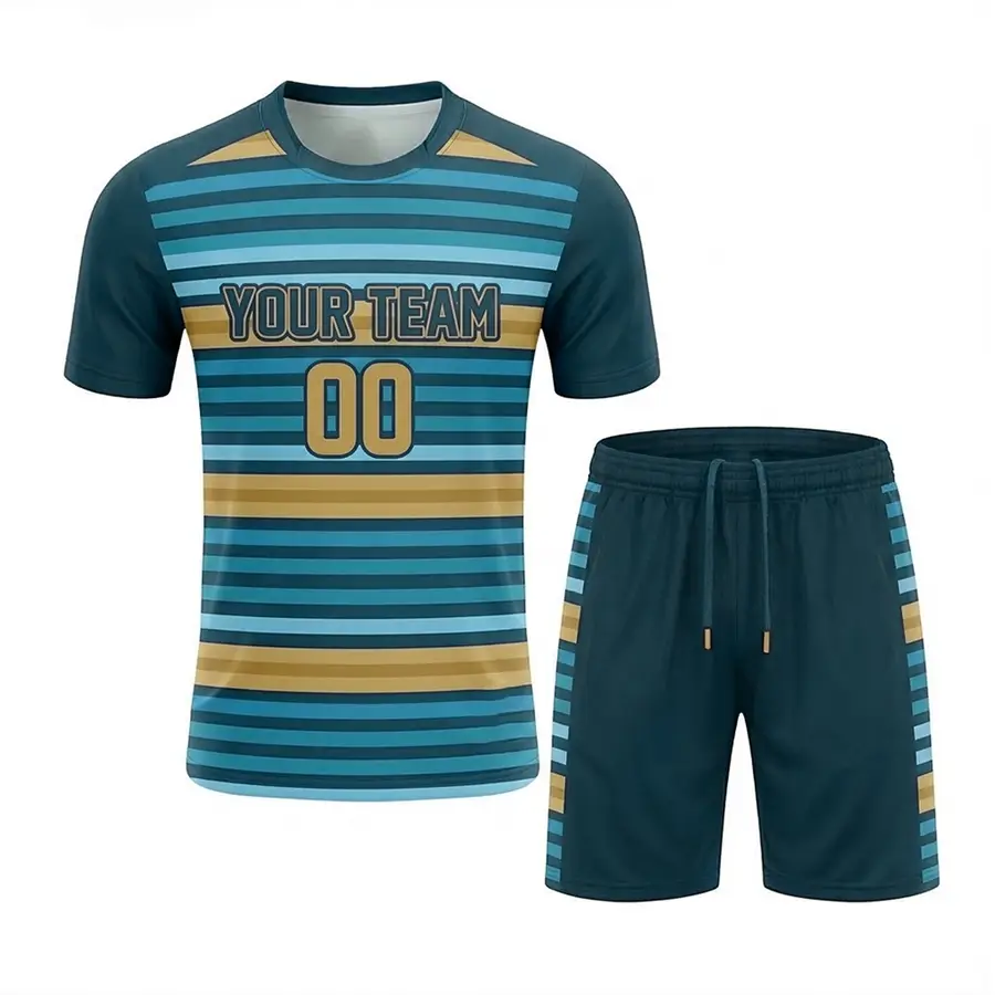 Men's Customizable Anti-Bacterial 100% Polyester T-Strap Full Sleeve Regular Fit Sports Shirts Custom Team Brand Digital Print — Zefal Industries product photograph 5 of 6