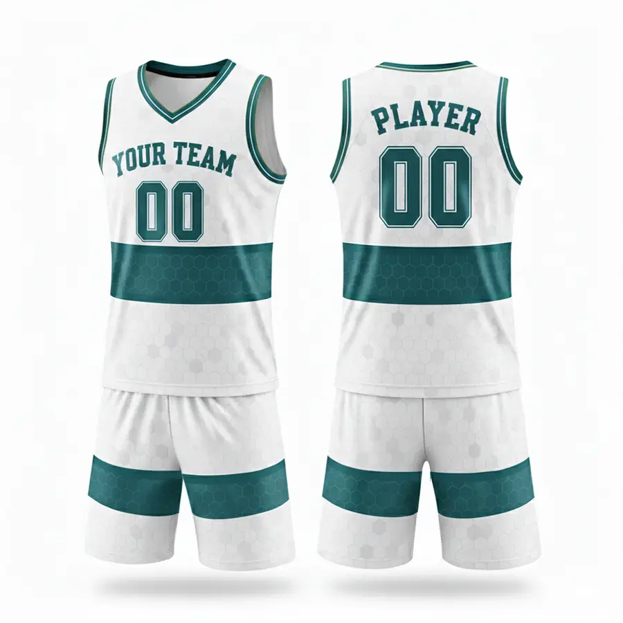 Printed for Men Custom Team Jerseys Shorts OEM ODM Personalized Sportswear Wholesale Breathable Anti-Bacterial 100% Polyester — Zefal Industries product photograph 2 of 6