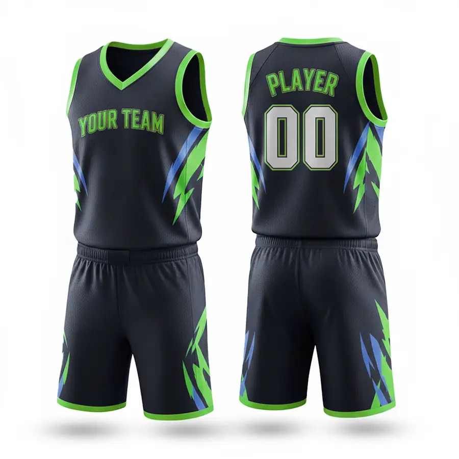 Adult Unisex Youth Set Customized Sportswear Polyester Anti-Bacterial Digital Print Winter Wholesale Color and Print — Zefal Industries product photograph 4 of 6