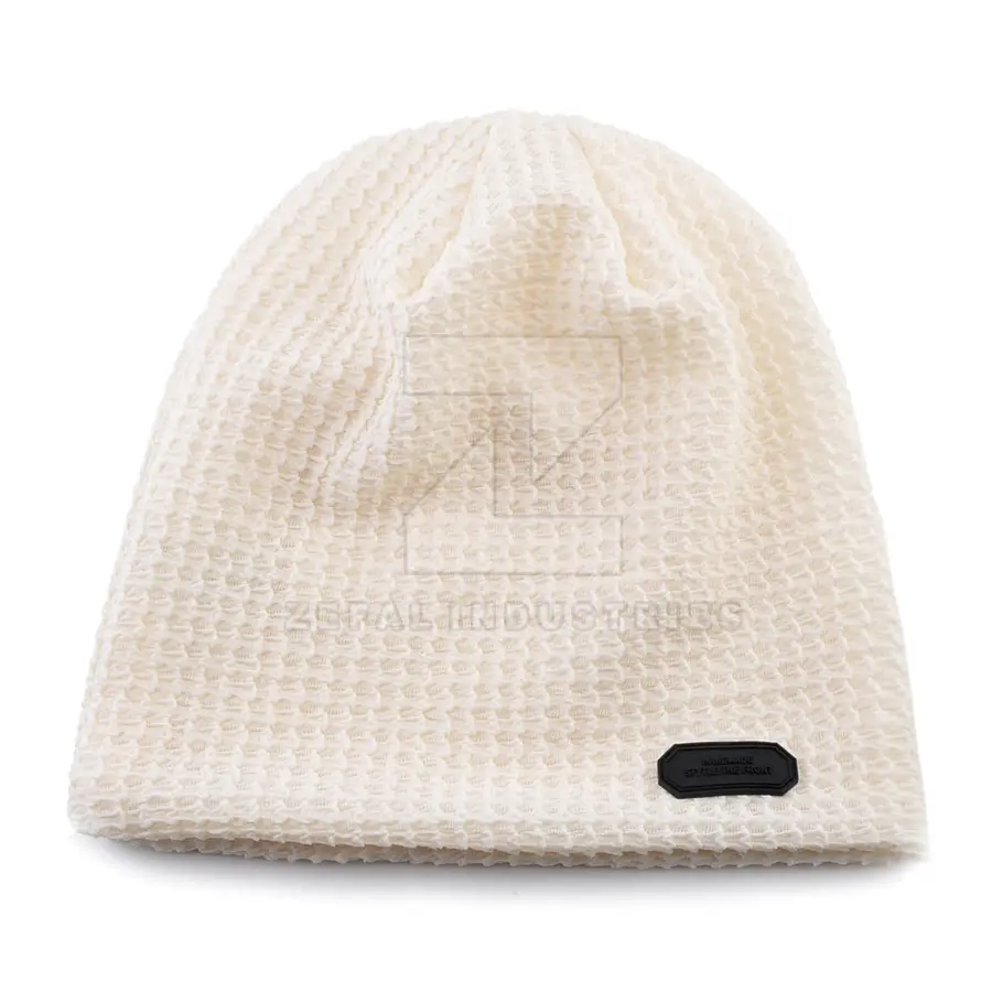 Hot Selling High Quality Hand-Knitted Wool Beanies Hat for Men Women Outdoor Use Winter Warm Breathable Waterproof Customizable — Zefal Industries product photograph 5 of 6