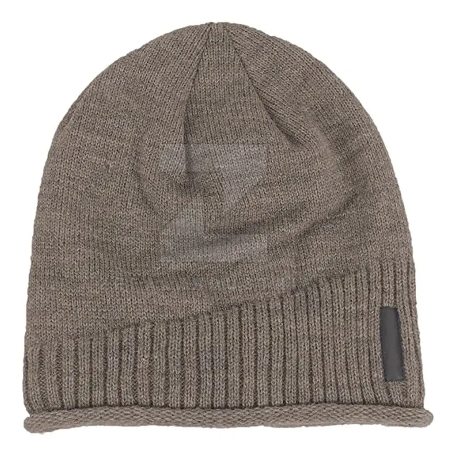Premium Quality Latest Design Breathable & Waterproof Unisex Beanie Hats Wholesale 100% Wool & Cotton Customized — Zefal Industries product photograph 3 of 6
