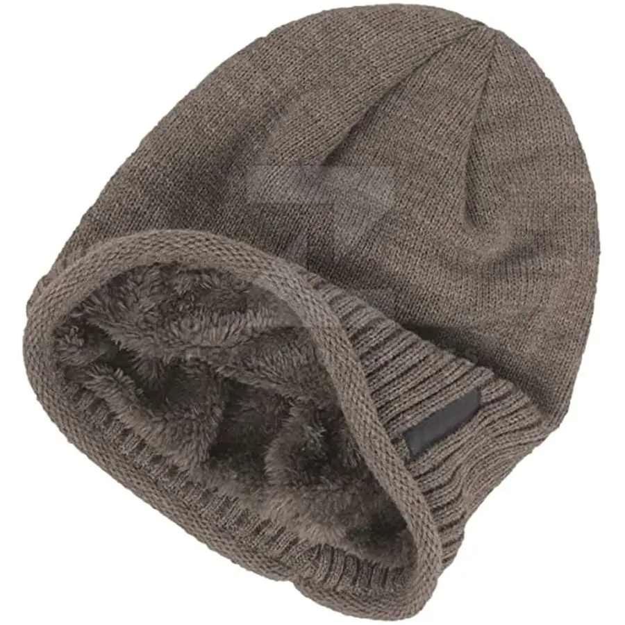 Premium Quality Latest Design Breathable & Waterproof Unisex Beanie Hats Wholesale 100% Wool & Cotton Customized — Zefal Industries product photograph 4 of 6