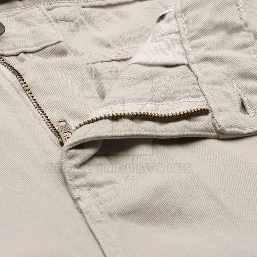 Fashionable Custom Men's Cargo Pants High Quality Comfortable Casual Straight Dark Mid Rise 100% Cotton Breathable Quick Dry — Zefal Industries product photograph 5 of 6
