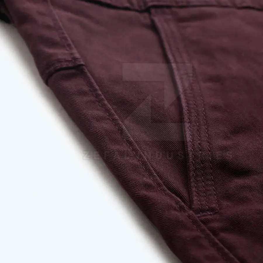 Custom Made Men's Casual Dark Wash Mid Lightweight Straight Cargo Pants Customized Logo Breathable Eco-Friendly Quick Dry 100% — Zefal Industries product photograph 5 of 6