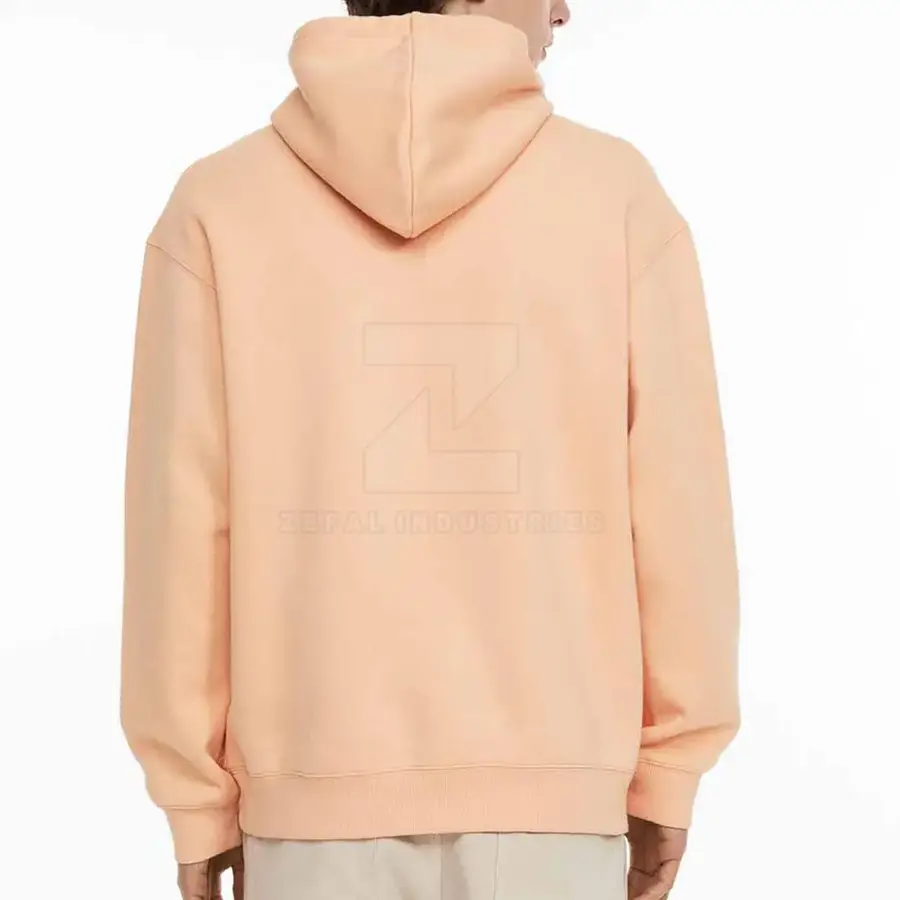 High Quality DTG/DTF Printed 100% Cotton Fleece Solid Winter Hoodies for Men with Custom OEM Service — Zefal Industries product photograph 3 of 6