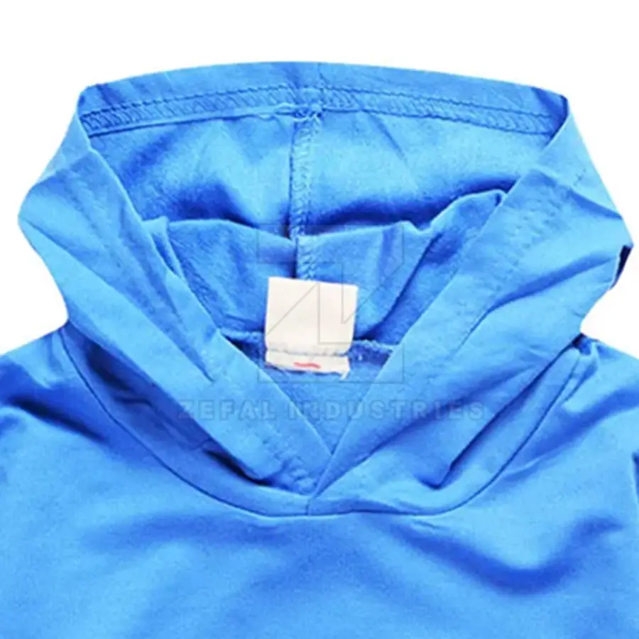 Solid Color Casual Men's Winter 100% Cotton DTG/DTF Printed Eco-Friendly Breathable Fleece Customized Pullover Hoodies — Zefal Industries product photograph 3 of 6