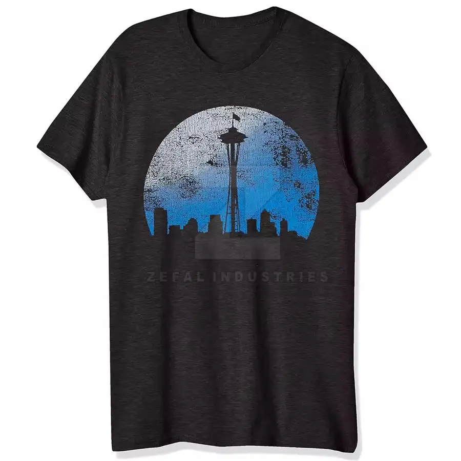 Lightweight DTG/DTF Printed Men's T-Shirts-100% Cotton Durable Quick Dry & Eco-Friendly Latest Casual Style — real Zefal Industries product photograph
