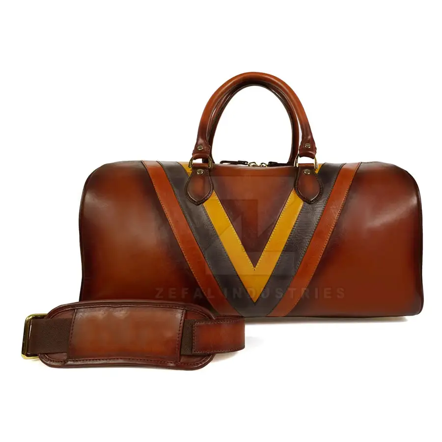 Waterproof Dry Leather Duffle Bags Zipper Casual Eco-Friendly Lightweight Outdoor Travel High Quality Customized Colors — Zefal Industries product photograph 4 of 6