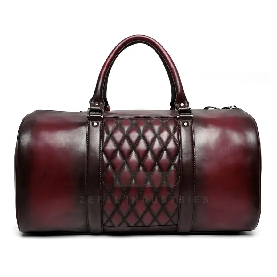 Factory Cheap Price Eco-Friendly Lightweight Leather Casual Duffle Travel Bags Zipper Closure Customized Colors Logo High — Zefal Industries product photograph 2 of 6
