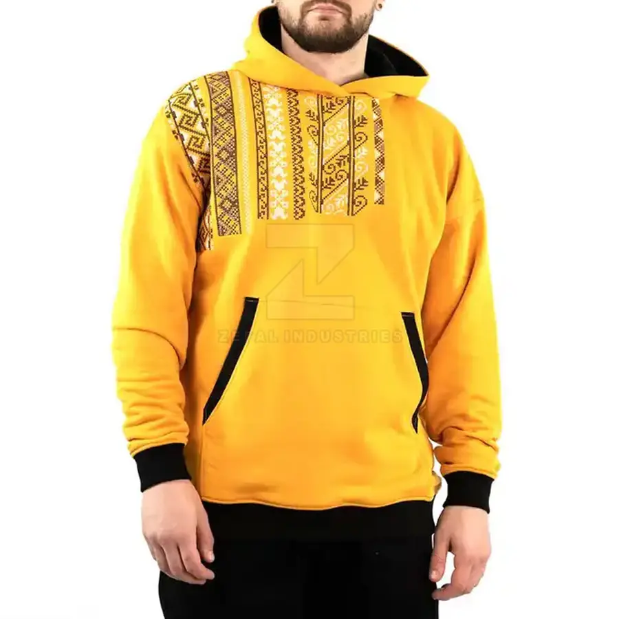 New Arrival Custom Basics 100% Cotton Solid Winter Fleece Embroidery Hoodies for Men High Quality Best Price — Zefal Industries product photograph 1 of 6