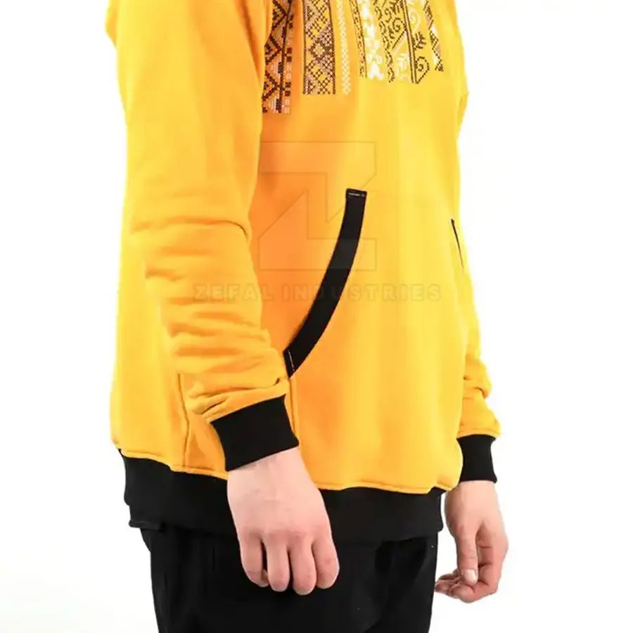 New Arrival Custom Basics 100% Cotton Solid Winter Fleece Embroidery Hoodies for Men High Quality Best Price — Zefal Industries product photograph 6 of 6