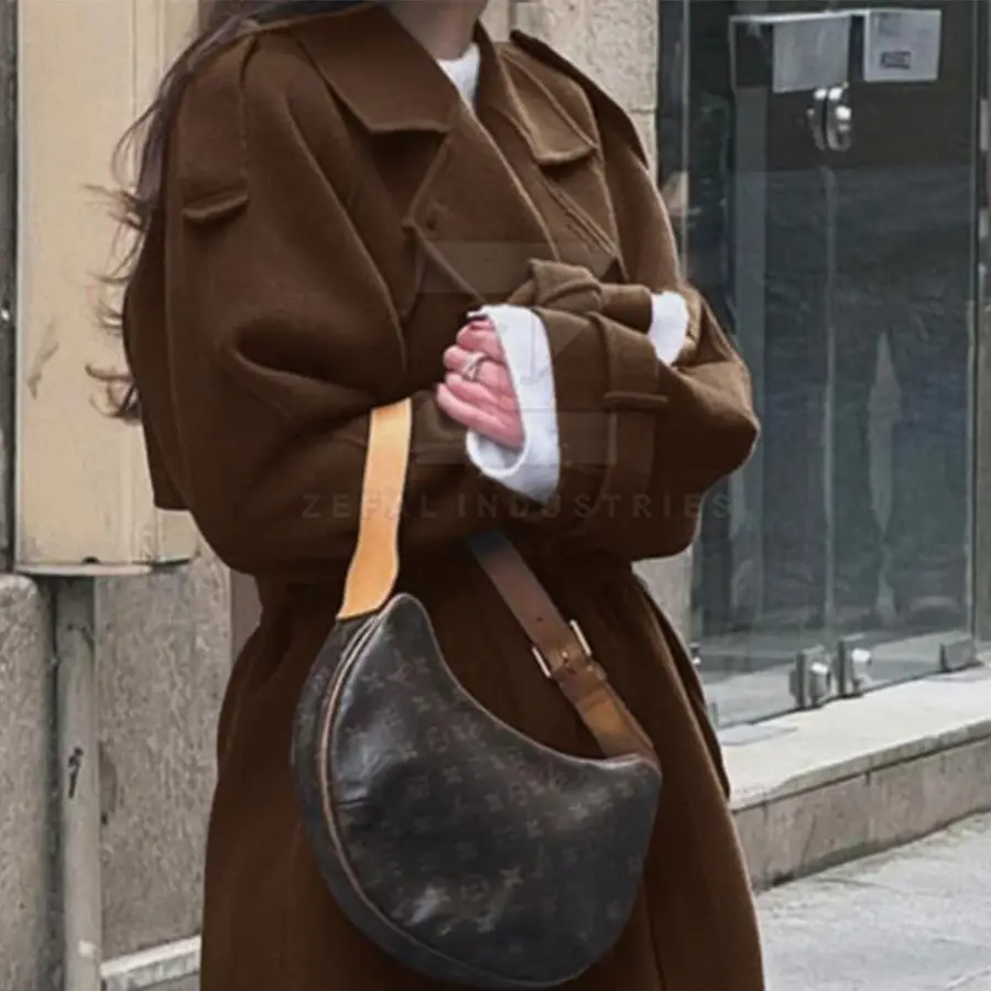 Breathable Eco-Friendly Winter Casual Women's Long Sleeve Overcoat 100% Cotton Pakistan Made Customized Size OEM Service High — Zefal Industries product photograph 4 of 6