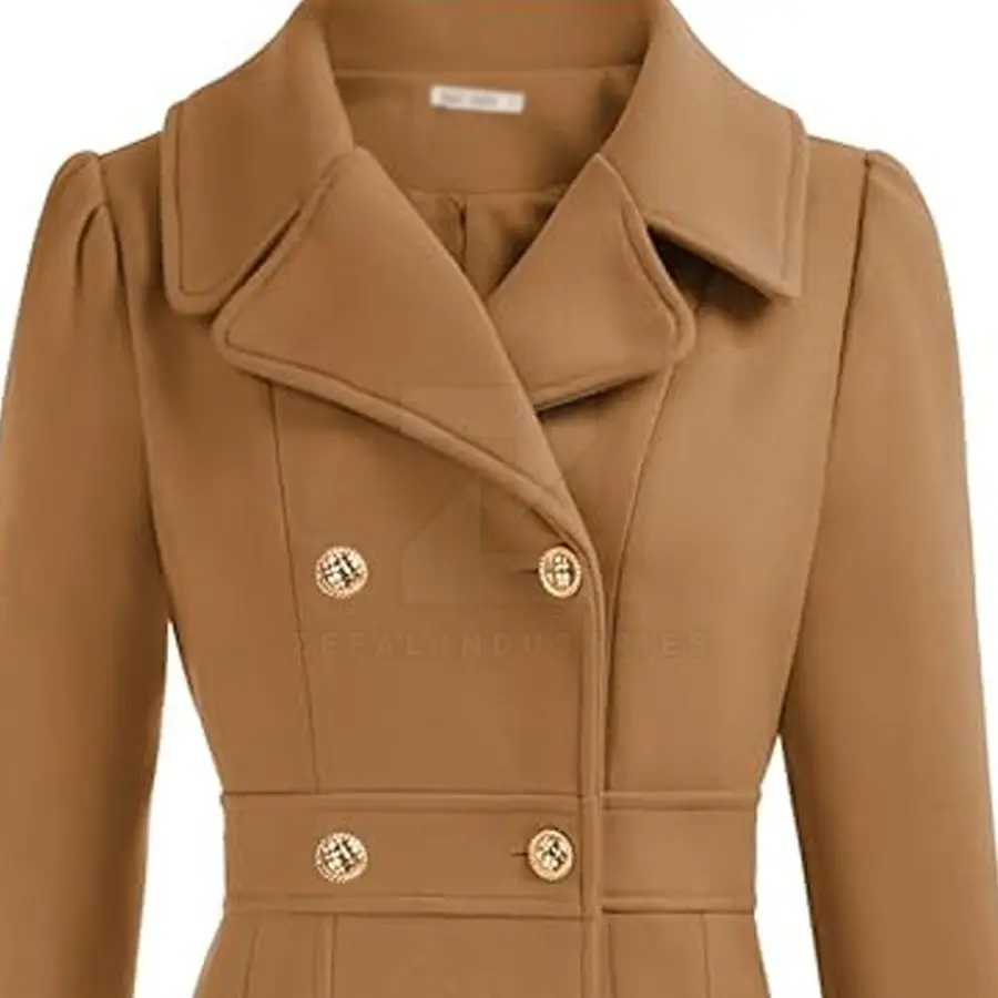Most Popular Custom Women Casual Winter Long Coat Pakistan Made 100% Cotton Breathable Eco-Friendly High Quality Polyester — Zefal Industries product photograph 6 of 6