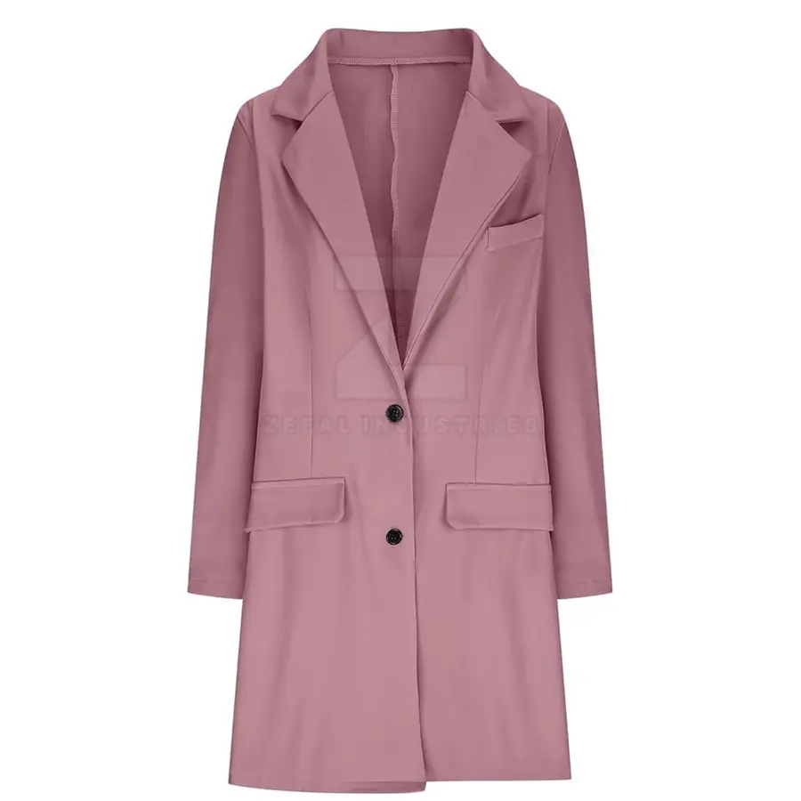 Pakistan Made Eco-Friendly High Quality Breathable Casual Winter Long Women's Coat 100% Cotton Polyester Lining Custom Sizes OEM — Zefal Industries product photograph 1 of 6