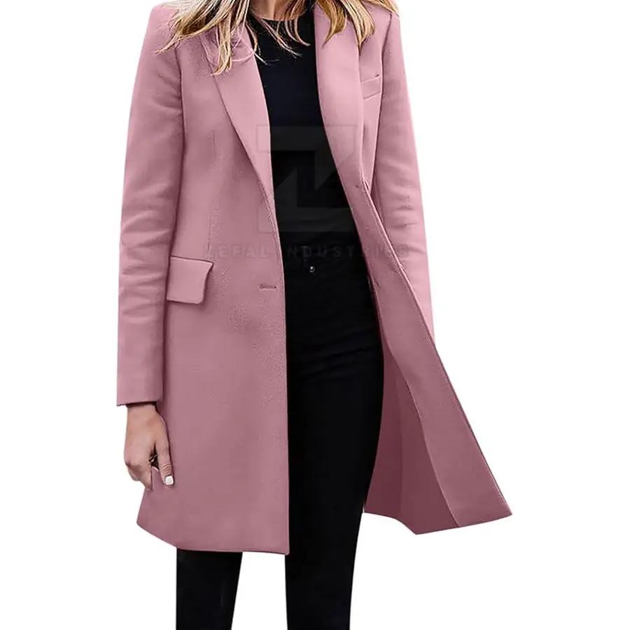 Pakistan Made Eco-Friendly High Quality Breathable Casual Winter Long Women's Coat 100% Cotton Polyester Lining Custom Sizes OEM — Zefal Industries product photograph 4 of 6
