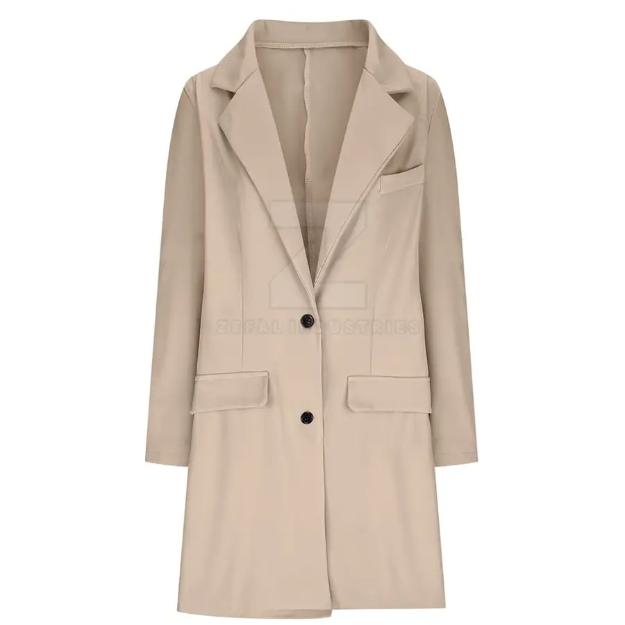 New Style Women's Casual Breathable Eco-Friendly Winter Fashion Coat Customizable Size Design Long Length 100% Cotton Hot — Zefal Industries product photograph 5 of 6