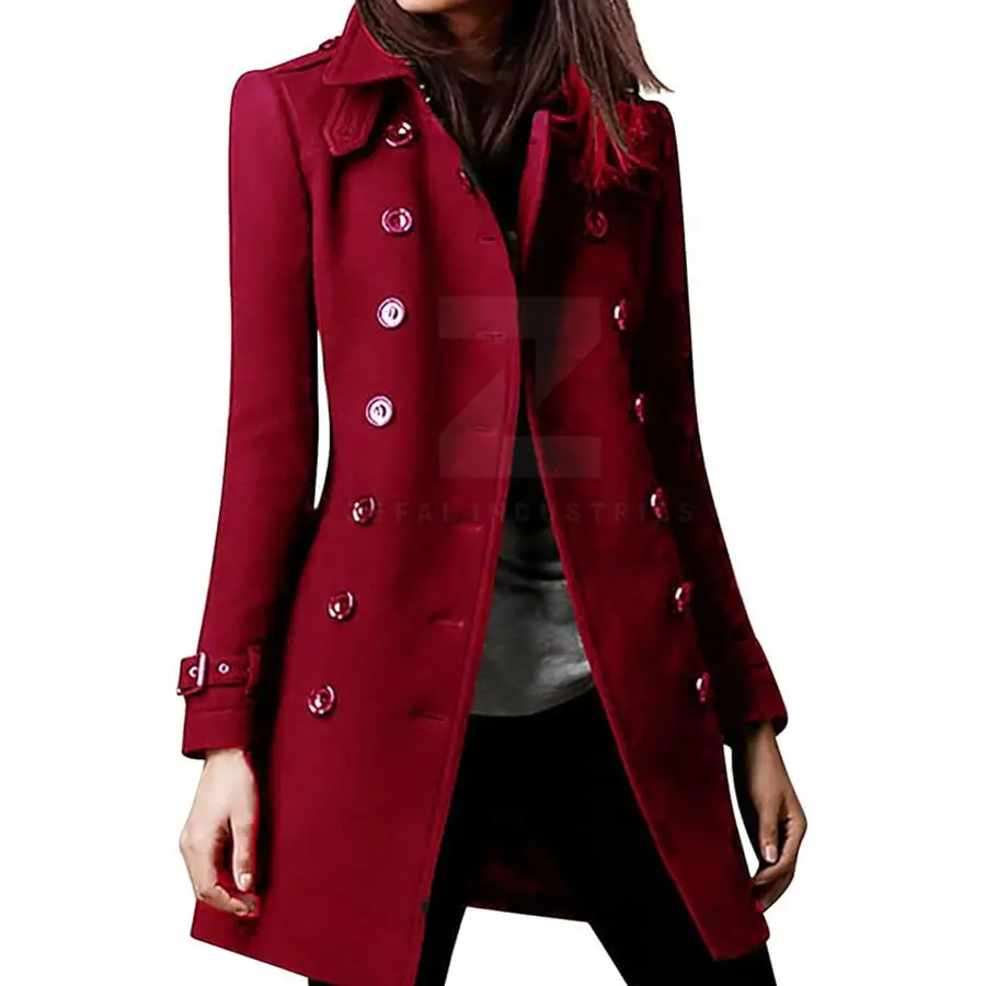 Professional Manufacturer Women Casual Long Winter Coat 100% Cotton Eco-Friendly Breathable Customized Colors High Polyester — Zefal Industries product photograph 5 of 6
