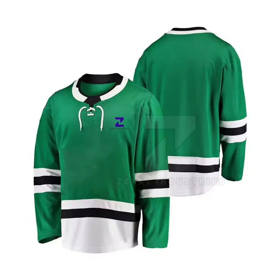 Pakistan Manufacturer Low MOQ Men's Ice Hockey Jersey-Breathable Eco-Friendly Quick Dry Customized Colors & Logo Plus Size — Zefal Industries product photograph 1 of 6