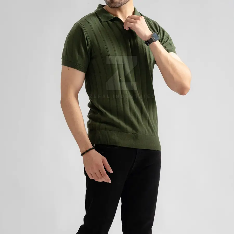 New Arrival Eco-Friendly Solid 100% Cotton Men's Embroidered for Shirts Short Sleeve Quick Dry Customizable Colors Logo High — Zefal Industries product photograph 3 of 6