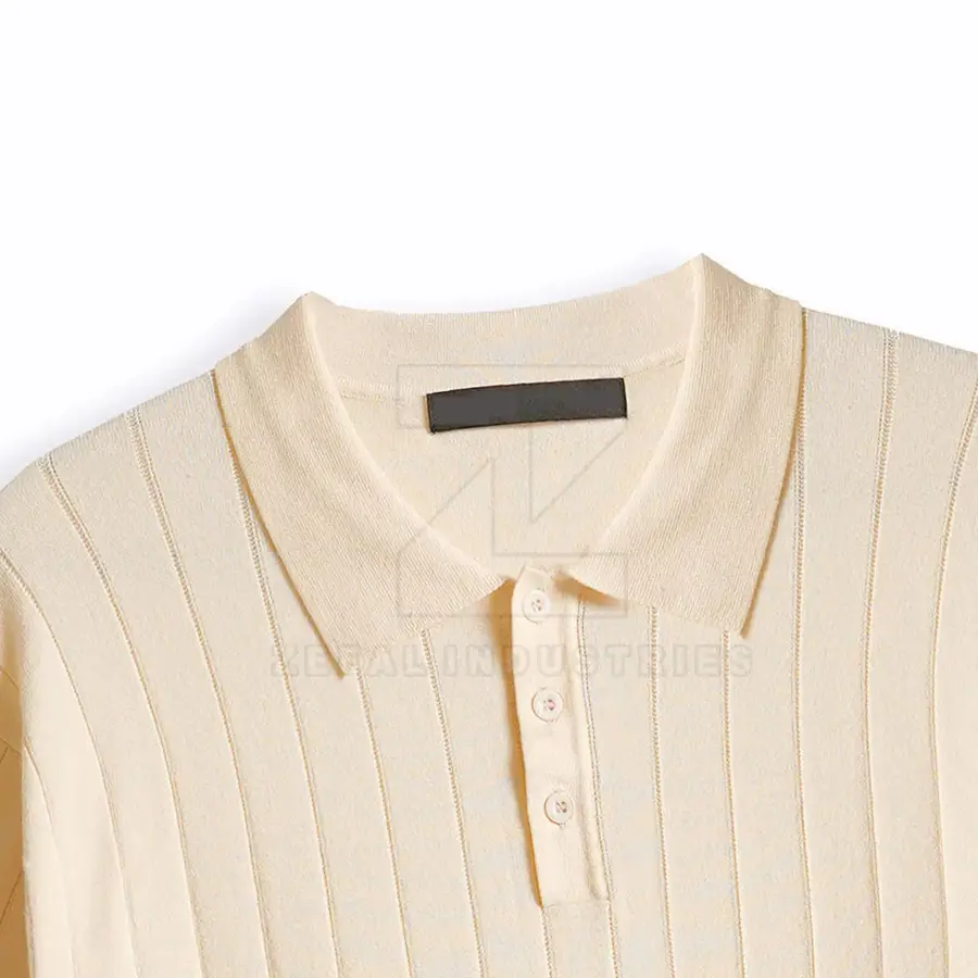 Unique Design Wholesale Price Men Casual Knitted Shirts New Arrival Solid Eco-Friendly Quick Dry High Quality 100% Cotton Short — Zefal Industries product photograph 6 of 6