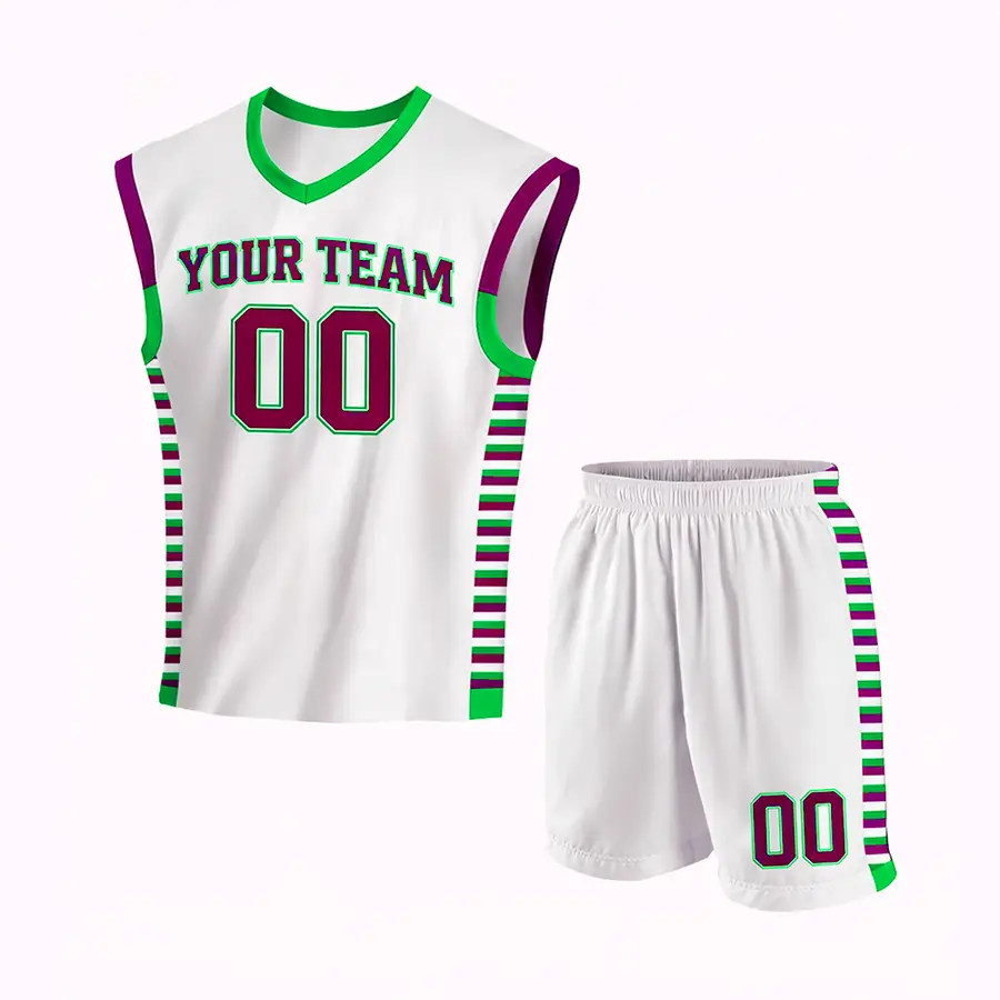 OEM Custom Design Digital Print Anti-Bacterial Reversible Pinnies 100% Polyester Breathable Adult Jerseys Front Logo T-Strap — Zefal Industries product photograph 5 of 6