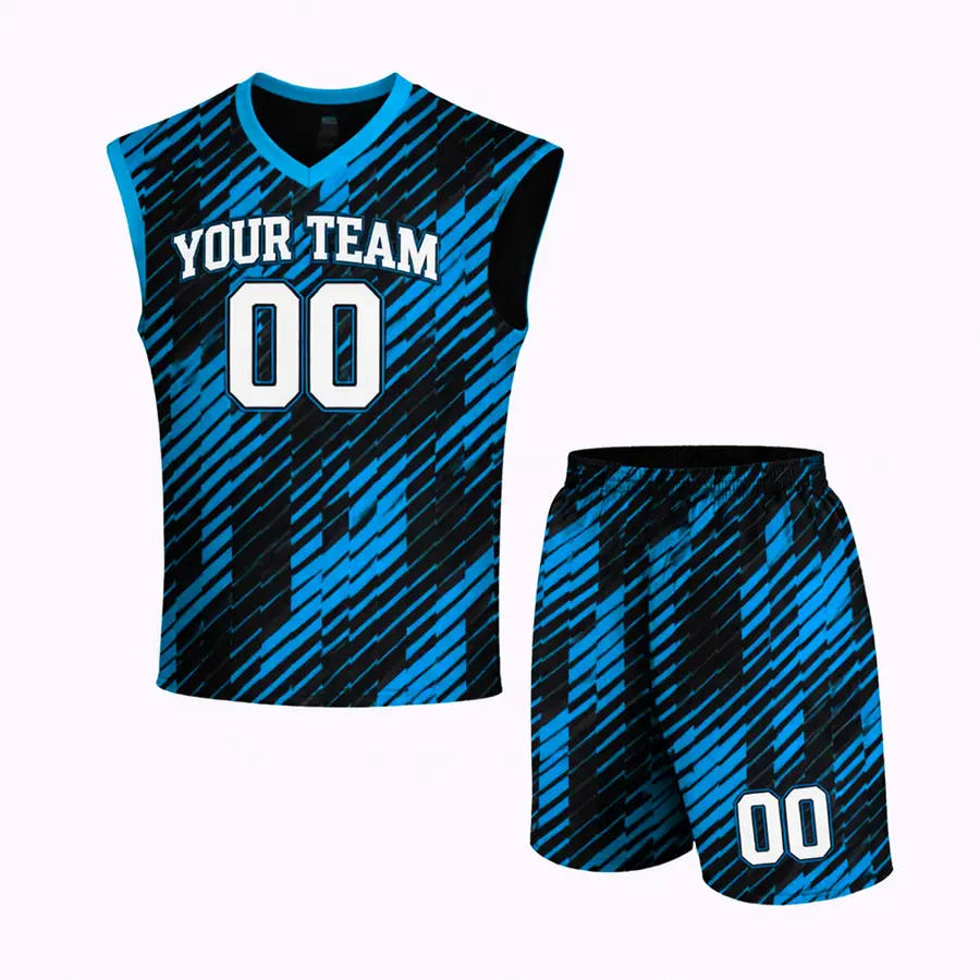 Hot Selling Anti-Bacterial Customizable Printed Breathable 100% Polyester Sportswear Jersey Shorts for Unisex — Zefal Industries product photograph 6 of 6