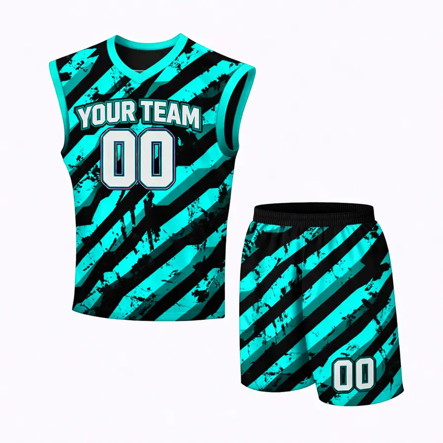 Jersey Quick Dry Plus Size Anti-Bacterial Winter Men's Digital Print Sportswear Jersey and Shorts 100% Polyester — Zefal Industries product photograph 1 of 6