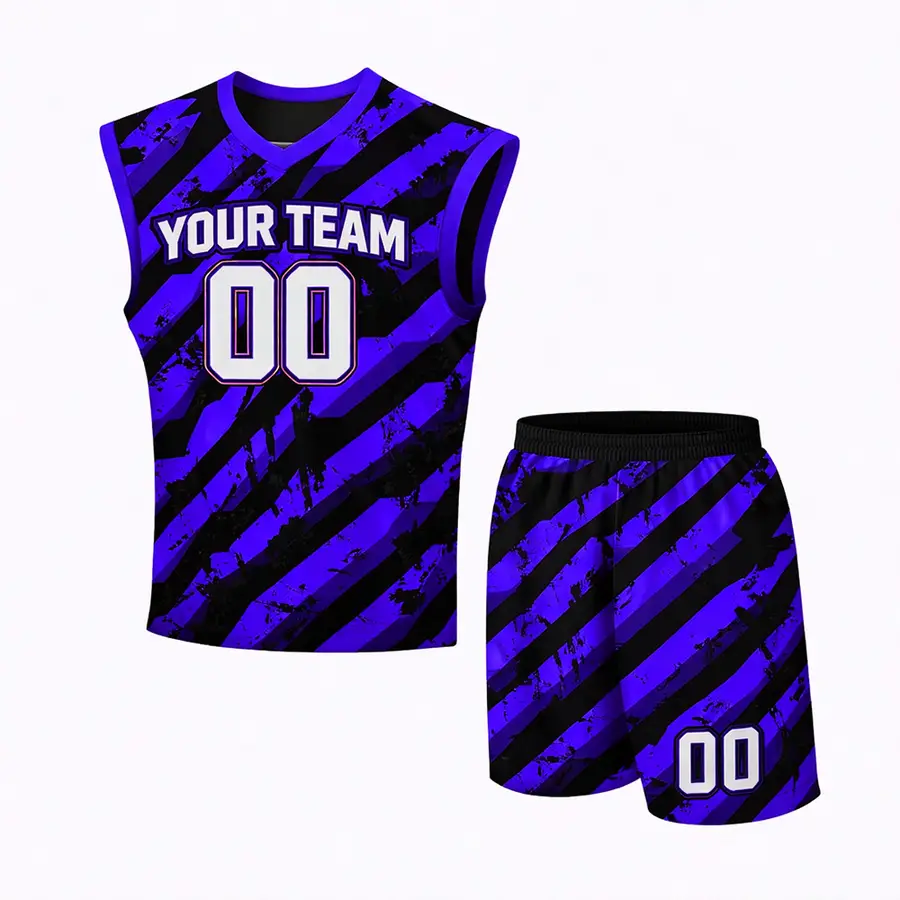 Custom Design Reversible Digital Print High Quality Anti-Bacterial 100% Polyester Team Man Jerseys Wholesale Best Custom — Zefal Industries product photograph 5 of 6