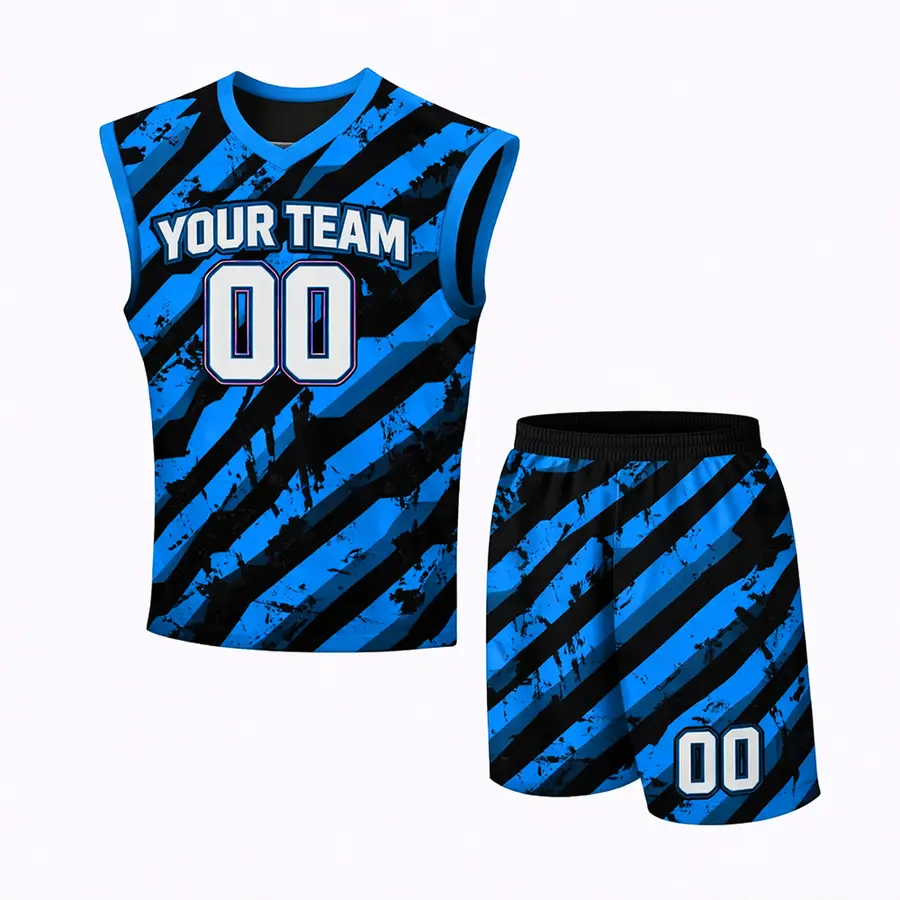 Custom Design Reversible Digital Print High Quality Anti-Bacterial 100% Polyester Team Man Jerseys Wholesale Best Custom — Zefal Industries product photograph 6 of 6